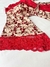 Robe Estampado Lorraine Vermelho - LOLA STORE LINGERIE LTDA