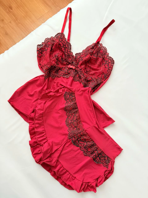 Short Doll Girassol Vermelho - comprar online