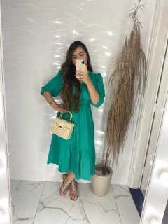 Vestido Desejo - Babados na internet