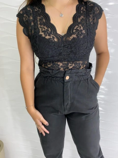 Body renda - Manga Curta