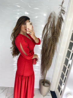 Vestido Pipoca - Fenda - comprar online