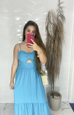 Vestido Recorte - Longo