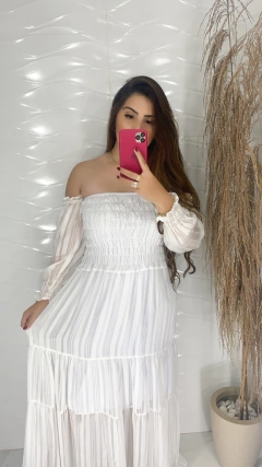 Vestido Chiffon - Lurex na internet