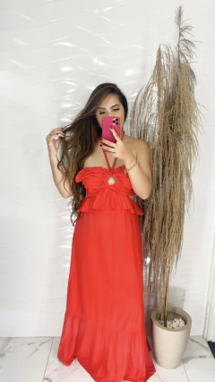 Vestido babados- Argola