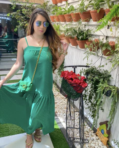 Vestido Fio de Lurex - Alcinha na internet