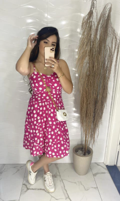 Vestido Recorte - Floral