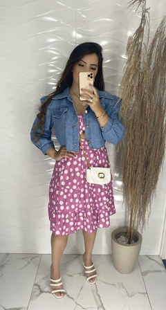 Imagem do Vestido Recorte - Floral