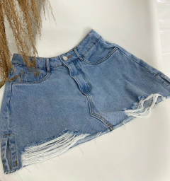 Saia Jeans Destroyed