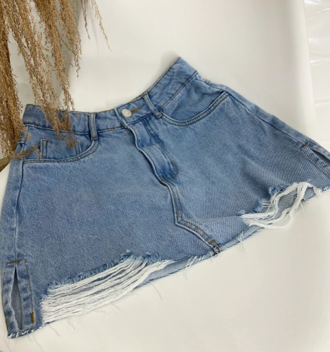 Saia Jeans Destroyed