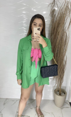 Short Crepe Air Flow - Colors na internet