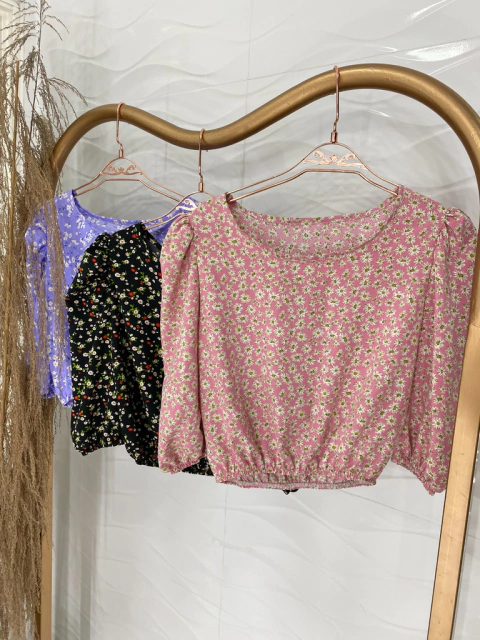 Cropped Romântico - Liberty