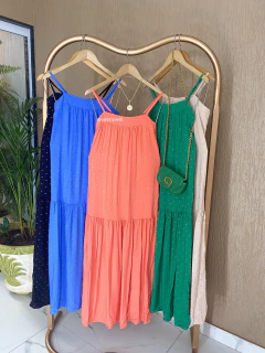 Vestido Fio de Lurex - Alcinha