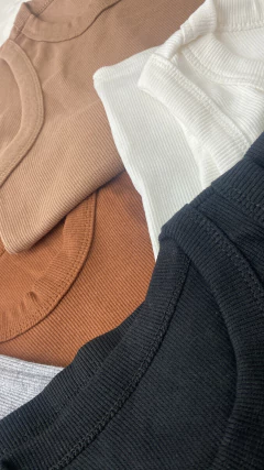 Regata Canelada Ribana - Lisa - comprar online