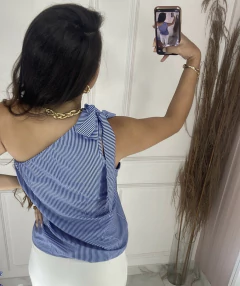 Imagem do Regata Nula Manga - Listras