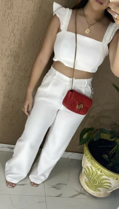 Cropped Babados - comprar online