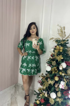 Vestido Laise Manguinha - Amarração na internet
