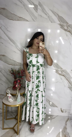 Vestido Floral - Crepinho - comprar online