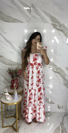 Vestido Floral - Crepinho na internet