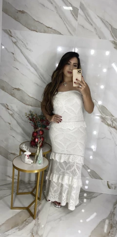 Vestido Tomara que Caia - Tricot - Vestorelli