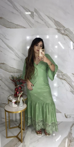 Vestido Laise - Barra Renda - Vestorelli