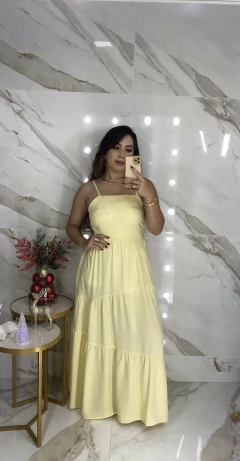 Vestido Recorte Alcinha- Colors - Vestorelli