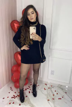 Meia Calça Arrastão - Strass - Vestorelli