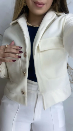 Jaqueta Lã Batida - Botões - Vestorelli