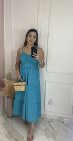 Vestido Laço - Crepe na internet