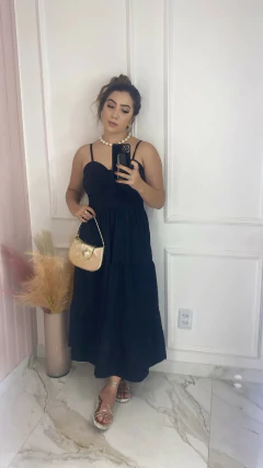 Vestido Laço - Crepe - Vestorelli