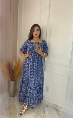 Vestido Manguinha - Floral - loja online