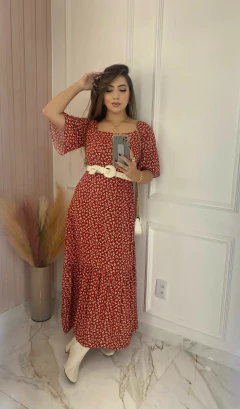 Imagem do Vestido Manguinha - Floral