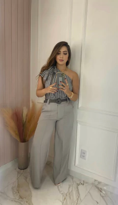 Imagem do Regata Nula Manga - Risca de Giz