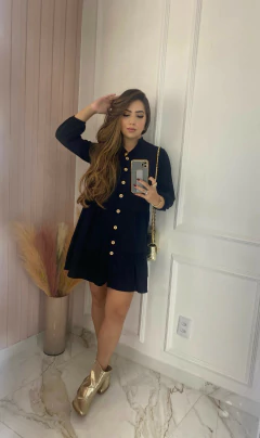 Vestido Blair Bata - Botões Linho na internet