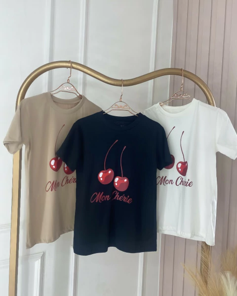 Tee Fashionista - Cherry