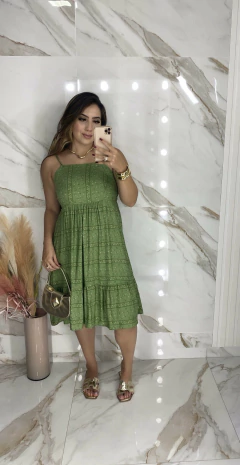 Vestido Alcinha - Estampa Floral - loja online