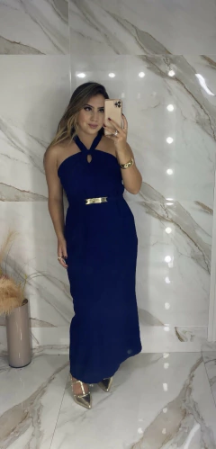 Vestido Cruzado com Cinto - Marrant - Vestorelli