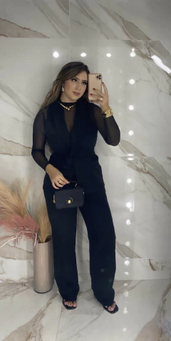 Conjunto Alfaiataria- Colete com Faixa + Calça - Vestorelli