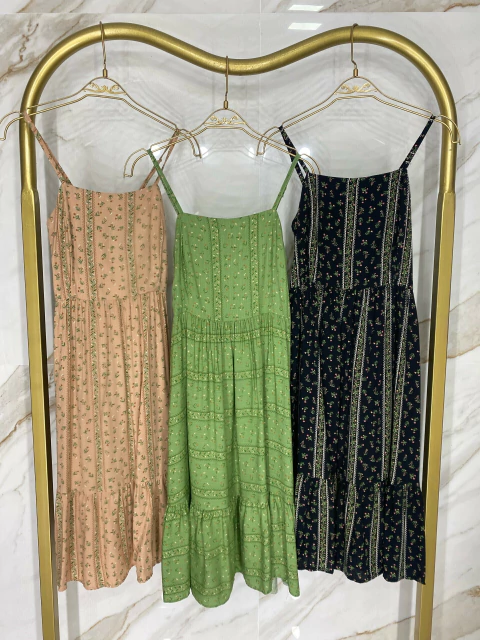 Vestido Alcinha - Estampa Floral