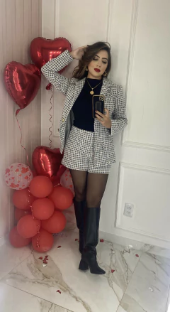 Conjunto Tweed - Blazer + Short - Vestorelli