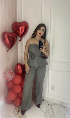 Conjunto Peplum - Linho na internet