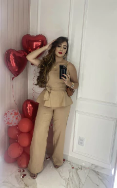 Conjunto Peplum - Linho - loja online