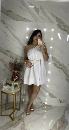 Vestido Bata Curto - Laço - Vestorelli
