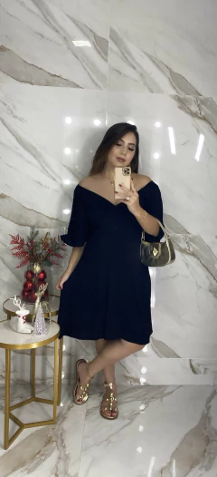 Vestido Manguinha Curto - Colors - loja online