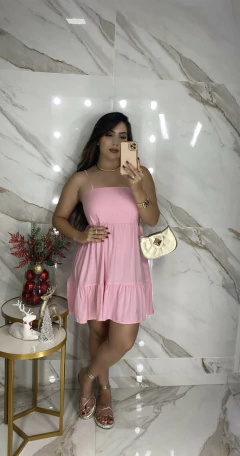 Vestido Alcinha Curto - Fio Lurex - comprar online