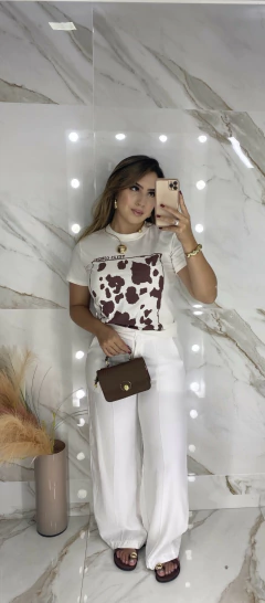 Imagem do Tee Fashionista - Cow Print Texas