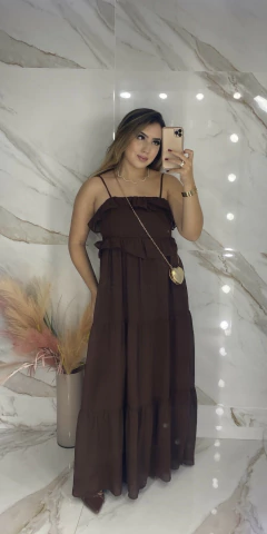 Vestido Babados - Chiffon - comprar online