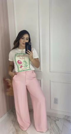 Tee Fashionista - Pasta e Morango - comprar online