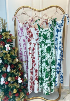 Vestido Floral - Alcinha