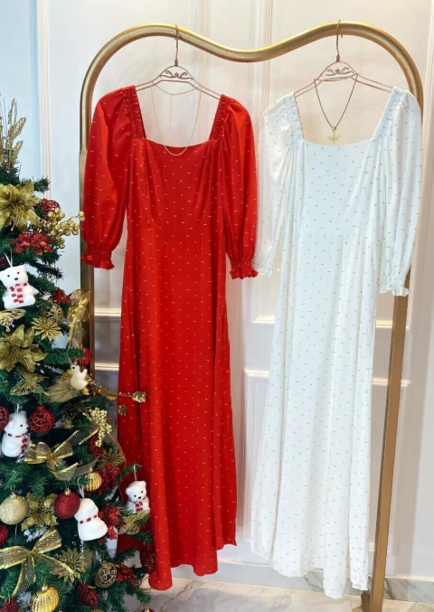 Vestido M. Princesa - Fio Lurex