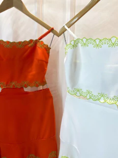 Vestido Curtinho - Bordado - comprar online